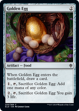 Throne of Eldraine 220/269 Golden Egg