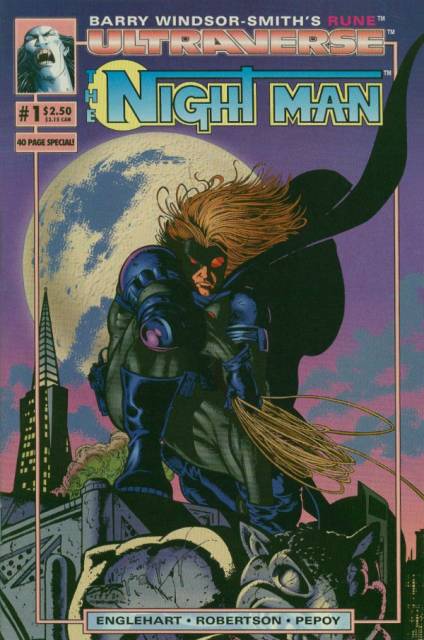 The Night Man #1 Malibu Comics (1993)