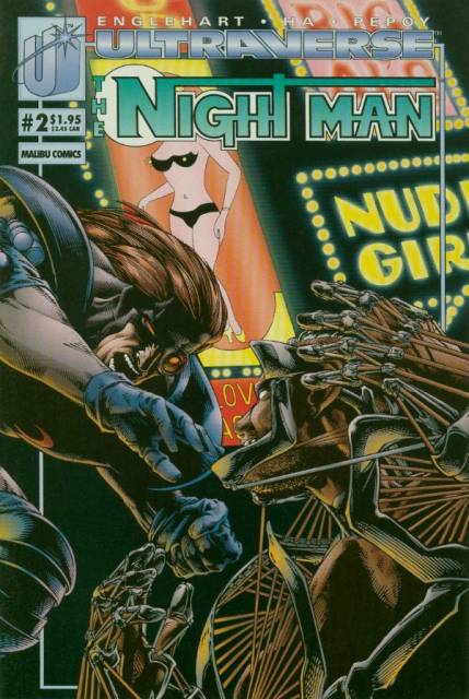 The Night Man #2 Malibu Comics (1993)