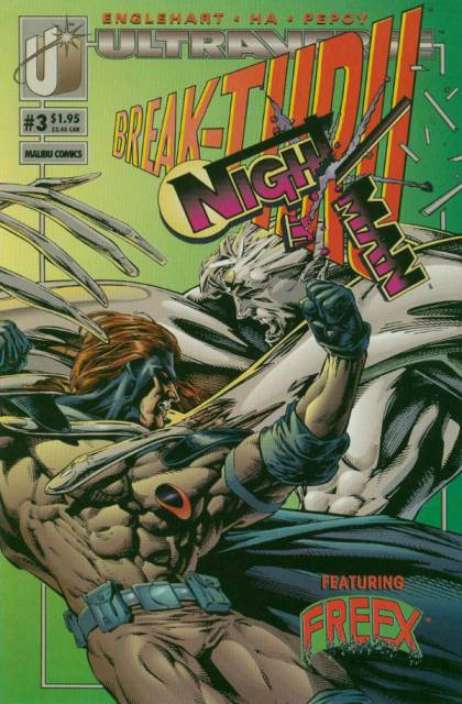 The Night Man #3 Malibu Comics (1993)