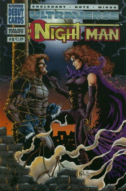 The Night Man #5 Malibu Comics (1993)