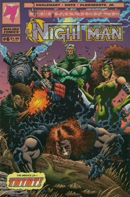 The Night Man #6 Malibu Comics (1993)