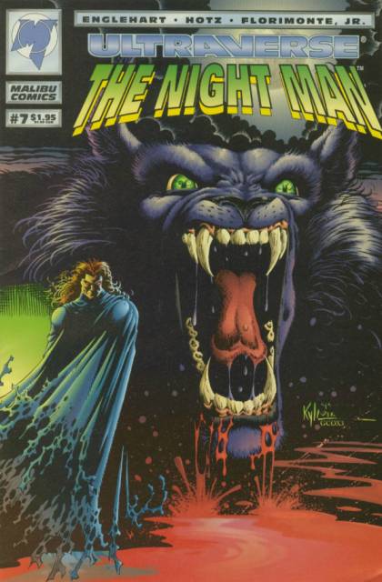 The Night Man #7 Malibu Comics (1993)