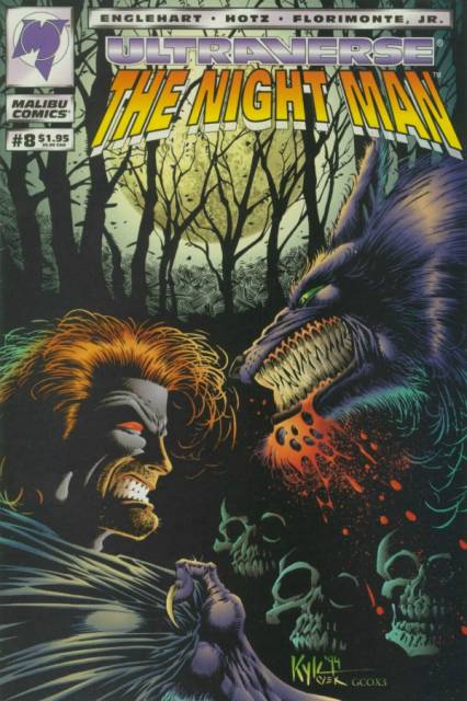 The Night Man #8 Malibu Comics (1993)