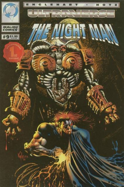 The Night Man #9 Malibu Comics (1993)