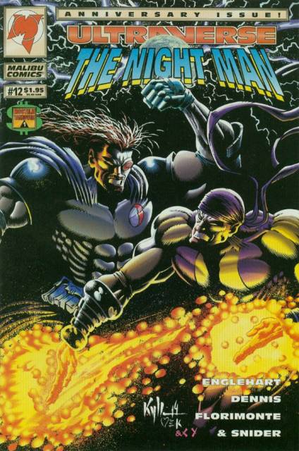 The Night Man #12 Malibu Comics (1993)