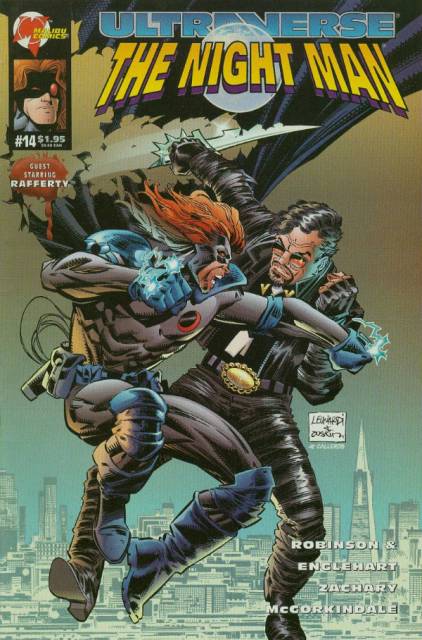 The Night Man #14 Malibu Comics (1993)