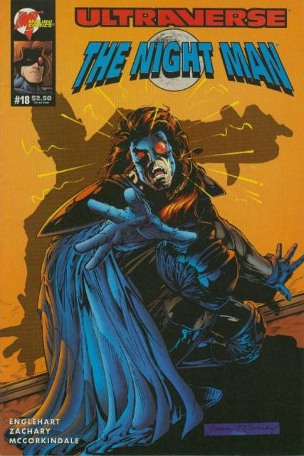 The Night Man #18 Malibu Comics (1993)