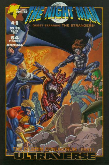 The Night Man Annual #1 Malibu Comics (1995)