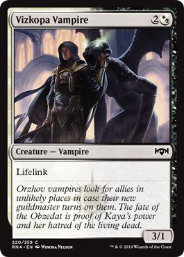 Ravnica Allegiance 220/259 Vizkopa Vampire