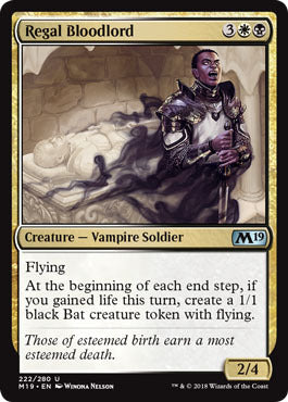 Core Set 2019 222/280 Regal Bloodlord