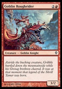 Worldwake 082/145 Goblin Roughrider