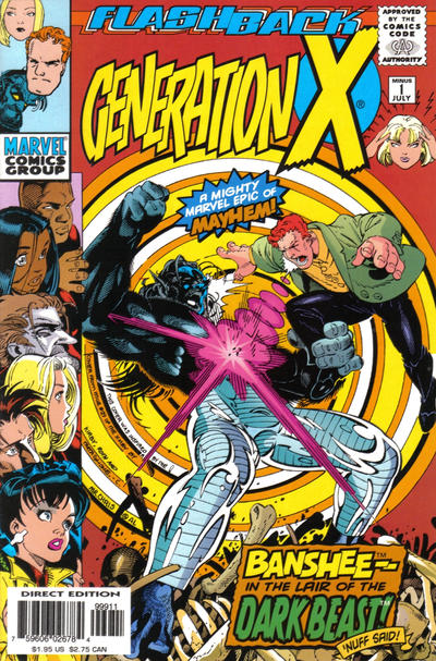 Generation X #-1 Marvel Comics (1994)