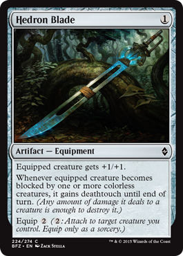 Battle for Zendikar 224/274 Hedron Blade