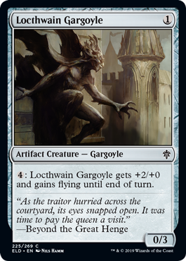 Throne of Eldraine 225/269 Locthwain Gargoyle