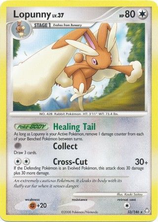 Legends Awakened 033/146 Lopunny (Reverse Holo)