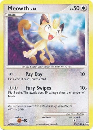 Legends Awakened 106/146 Meowth