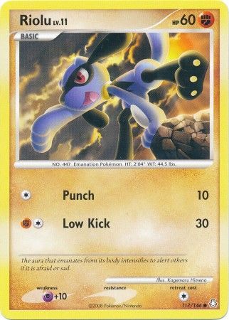 Legends Awakened 117/146 Riolu