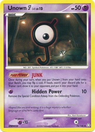 Legends Awakened 076/146 Unown [J]