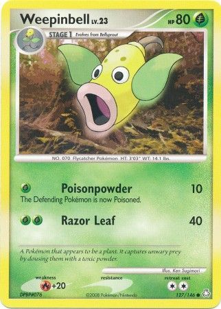 Legends Awakened 127/146 Weepinbell