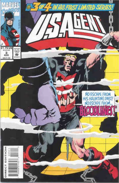 U.S.Agent #3 Marvel Comics (1993)