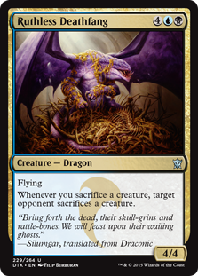 Dragons of Tarkir 229/264 Ruthless Deathfang