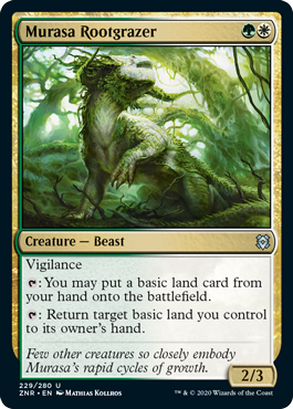 Zendikar Rising 229/280 Murasa Rootgrazer