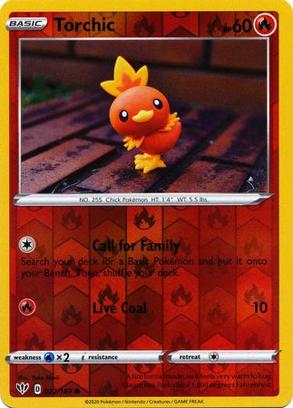 Darkness Ablaze 022/189 Torchic (Reverse Holo)