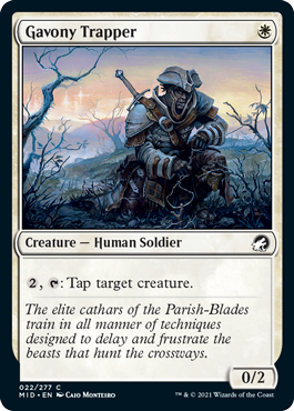 Innistrad: Midnight Hunt 022/277 Gavony Trapper