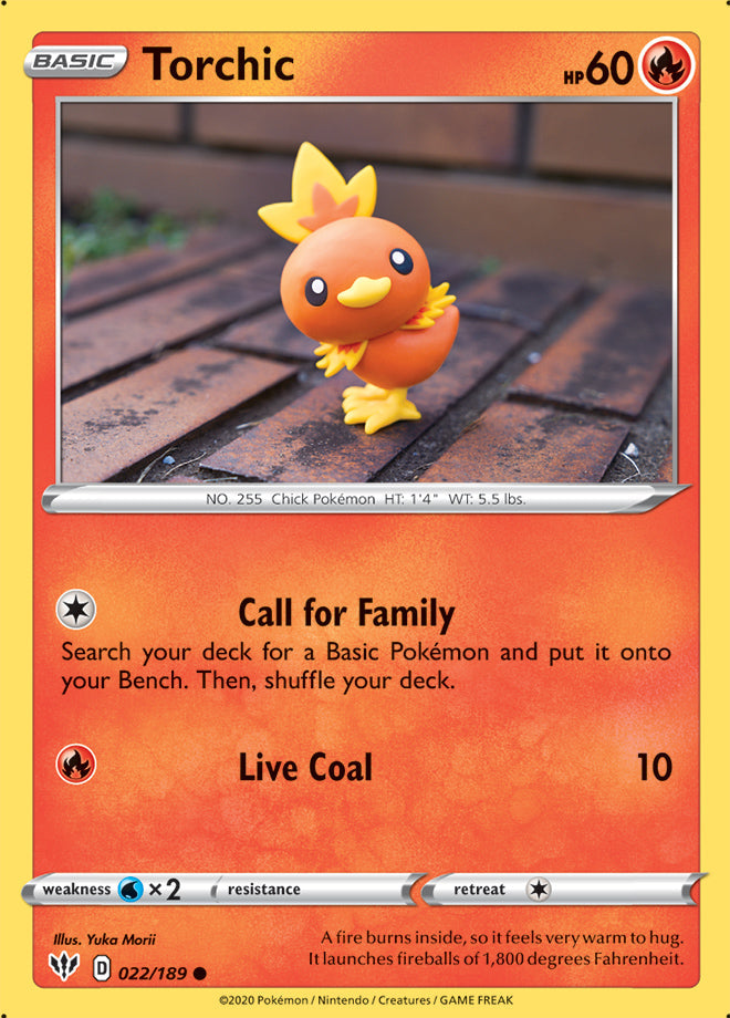 Darkness Ablaze 022/189 Torchic