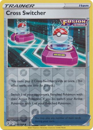 Fusion Strike 230/264 Cross Switcher (Reverse Holo)