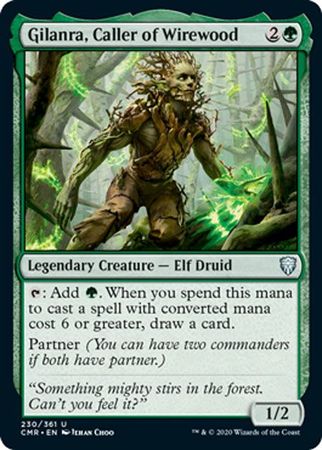 Commander Legends 230/361 Gilanra, Caller of Wirewood