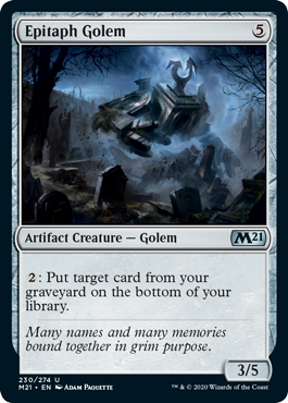 Core Set 2021 230/274 Epitaph Golem