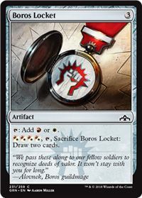 Guilds of Ravnica 231/259 Boros Locket