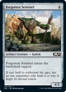 Core Set 2021 231/274 Forgotten Sentinel