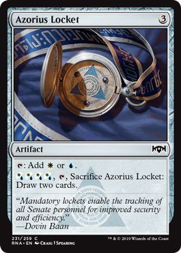 Ravnica Allegiance 231/259 Azorius Locket