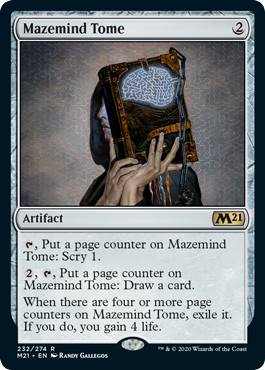 Core Set 2021 232/274 Mazemind Tome