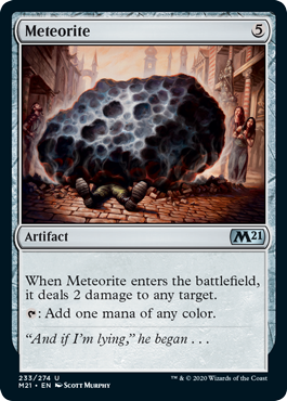 Core Set 2021 233/274 Meteorite