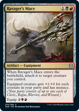 Zendikar Rising 235/280 Ravager's Mace