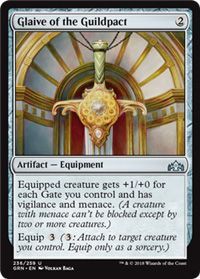 Guilds of Ravnica 236/259 Glaive of the Guildpact