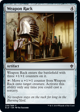 Throne of Eldraine 236/269 Weapon Rack