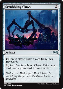 Ravnica Allegiance 238/259 Scrabbling Claws