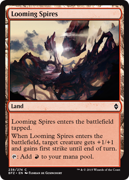 Battle for Zendikar 238/274 Looming Spires