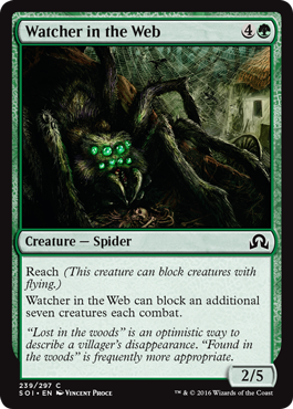 Shadows Over Innistrad 239/297 Watcher in the Web