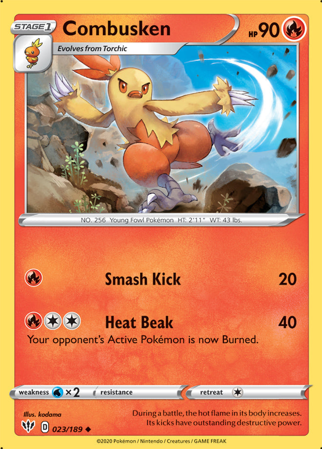 Darkness Ablaze 023/189 Combusken