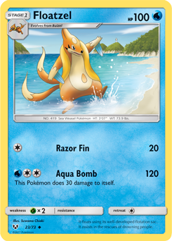 Shining Legends 23/73 Floatzel