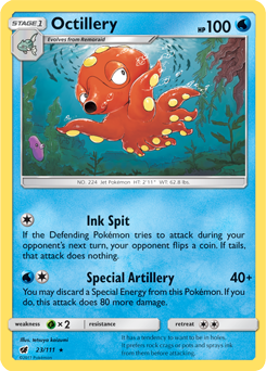 Crimson Invasion 023/111 Octillery