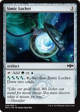 Ravnica Allegiance 240/259 Simic Locket