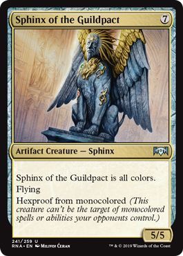 Ravnica Allegiance 241/259 Sphinx of the Guildpact