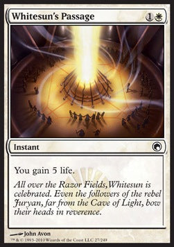 Scars of Mirrodin 027/249 Whitesun's Passage